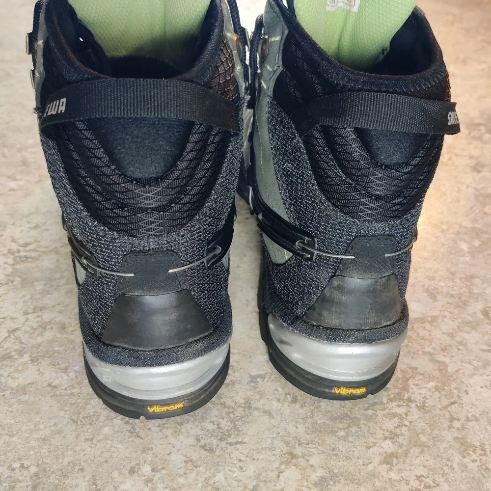 Salewa Alp Train Mid GTX Pelle Hiking Boots Gore-Tex Women's 8‎ * Barely Worn.